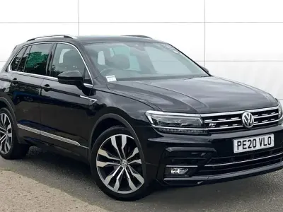Used VW Tiguan R-line 150 HP (110 kW) 2020 Black SUV