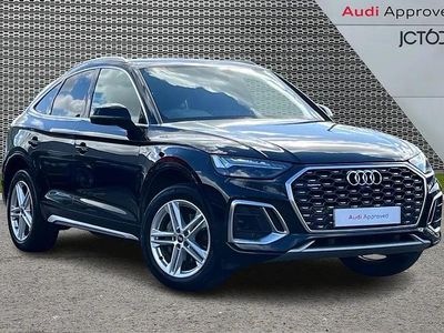 Used Audi Q5 Sportback S-Line 200 HP (147 kW) 2021 Black SUV