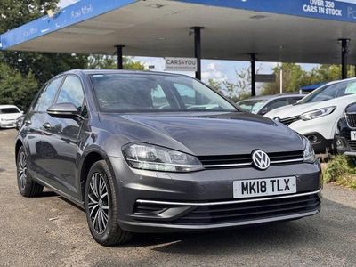Used VW Golf VII SE 125 HP (91 kW) 2018 Grey Hatchback