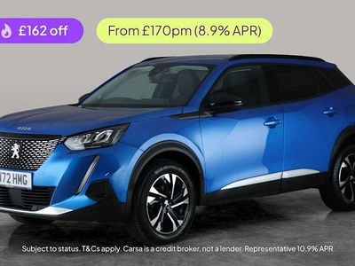 Blue Used 2022 Peugeot 2008 Allure+ SUV | £12,981 (Fair price)