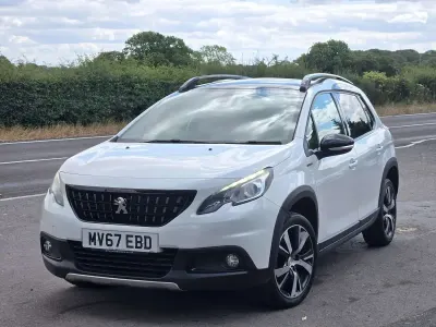 Used Peugeot 2008 GT-line 2017 White SUV