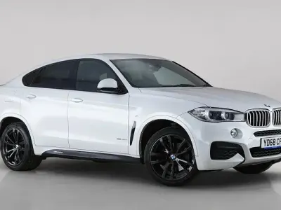 Used BMW X6 M Sport 313 HP (230 kW) 2018 White SUV