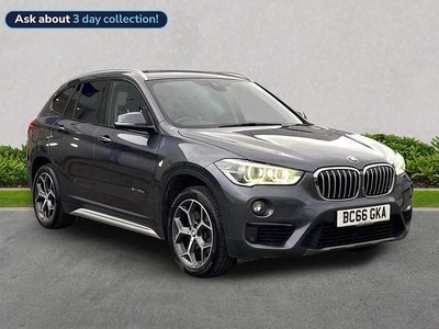 Grey Used 2017 BMW X1 xLine SUV | £12,855 (Fair price)