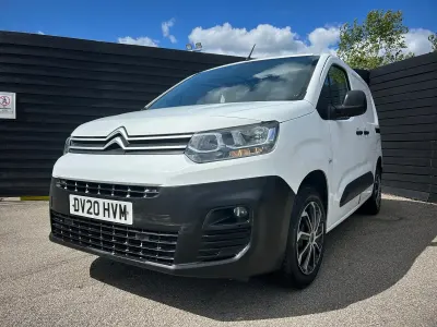Second-hand Citroën Berlingo 100 CP (73 kW) 2020 Alb Monovolum