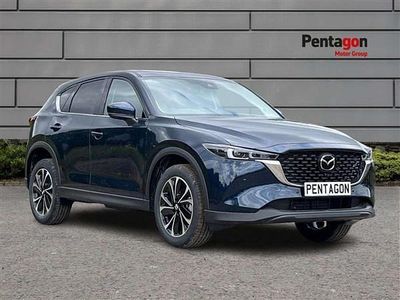 Blue Used 2025 Mazda CX-5 Exclusive-Line SUV | £25,400 (Fair price)