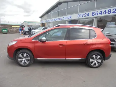 Used Peugeot 2008 Allure 115 HP (84 kW) 2015 Red SUV