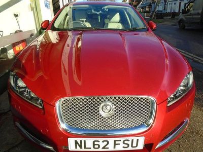 Used Jaguar XF Premium Luxury 2013 Red Estate