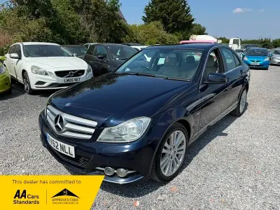 Used Mercedes C180 Elegance 2012 Blue Sedan