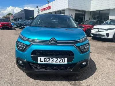 Used Citroën C3 PureTech 108 HP (79 kW) 2023 Blue Hatchback