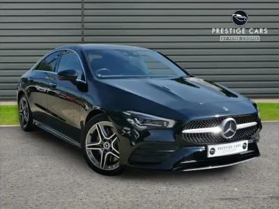 Used Mercedes CLA220 AMG Line Premium Plus 190 HP (139 kW) 2019 Black Sedan