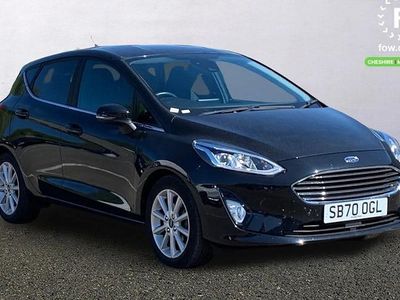 Used Ford Fiesta Titanium 125 HP (91 kW) 2020 Black Hatchback