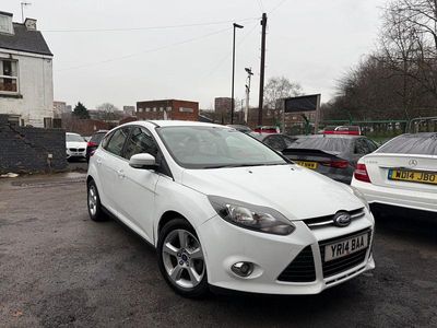 White Used 2014 Ford Focus Zetec Hatchback | £7,380 (Fair price)