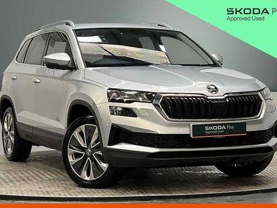 Gebraucht Skoda Karoq SE L 110 PS (80 kW) 2023 Silber SUV