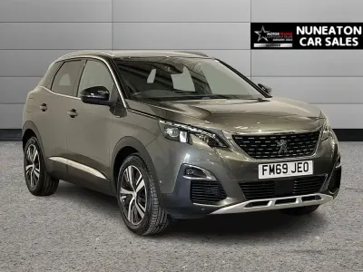 Begagnad Peugeot 3008 GT-line 130 HK (95 kW) 2020 Grå SUV