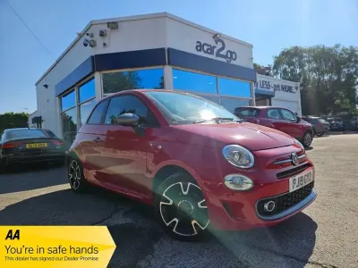 Used Fiat 500 S 69 HP (50 kW) 2019 Red Hatchback