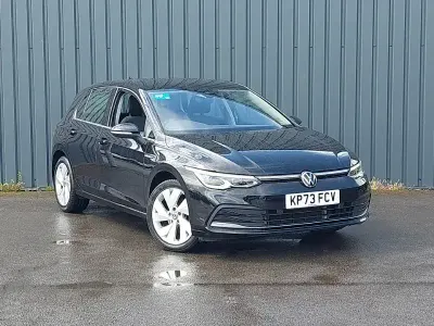Used VW Golf VIII Style 150 HP (110 kW) 2023 Black Hatchback