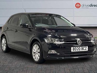 Used VW Polo Match 80 HP (58 kW) 2020 Black Hatchback