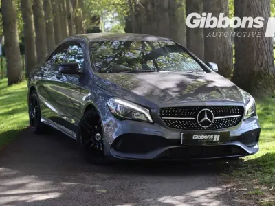 Begagnad Mercedes CLA200 AMG line 136 HK (100 kW) 2018 Grå Sedan