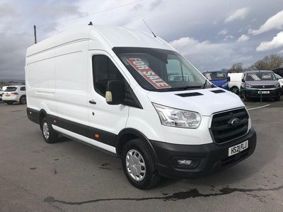 Begagnad Ford Transit Trend 130 HK (95 kW) 2021 Vit Van