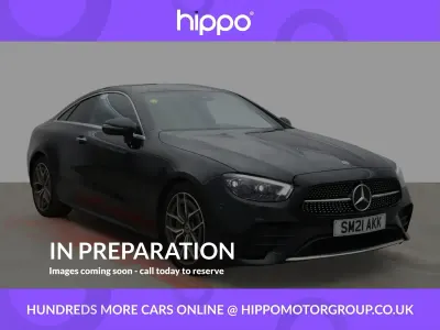 Used Mercedes E300 AMG Line Premium 272 HP (200 kW) 2021 Black Coupe