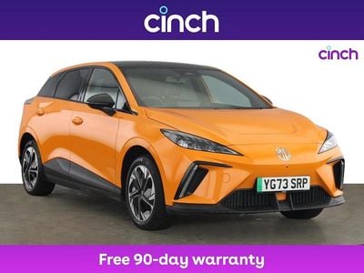 Orange Used 2023 MG MG4 EV Trophy Hatchback | £16,449