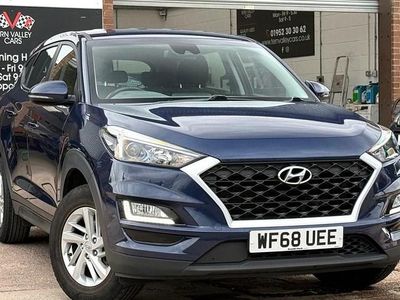 Usado Hyundai Tucson 132 HP (97 kW) 2018 Azul SUV