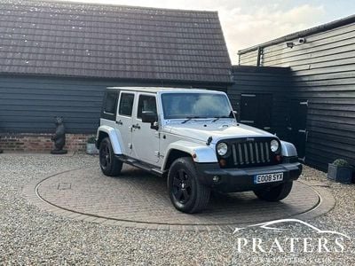 Silver Used 2008 Jeep Wrangler Sahara SUV | £8,000