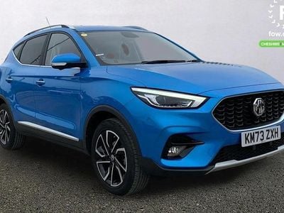 Blue Used 2023 MG ZS Exclusive Sedan | £14,699 (Fair price)