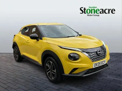 Used Nissan Juke N-Connecta 143 HP (105 kW) 2025 Yellow SUV