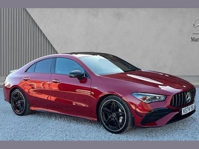 Used Mercedes CLA35 AMG Premium Plus 301 HP (221 kW) 2024 Red Coupe