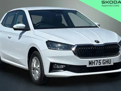 New Skoda Fabia SE 116 HP (85 kW) 2026 White Hatchback