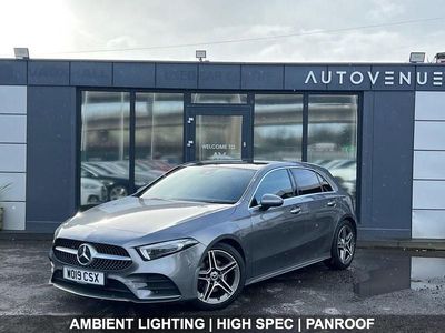 Used Mercedes A180 AMG Line Premium Plus 136 HP (100 kW) 2019 Grey Hatchback