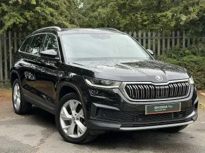 Used Skoda Kodiaq SE L 196 HP (144 kW) 2022 Black magic pearl effect SUV