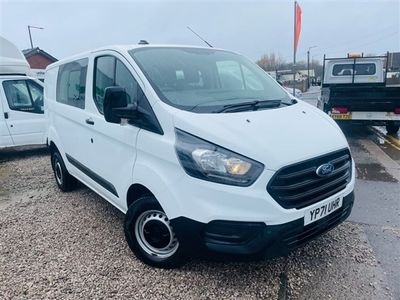 used Ford 300 Transit CustomLEADER 6 SEATER CREW DCB ECOBLUE VAN FINANCE PART EXCHANGE WELCOME