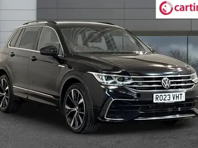 Used VW Tiguan R-line 150 HP (110 kW) 2023 Black SUV