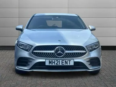 Used Mercedes A220 AMG line 187 HP (137 kW) 2021 Iridium silver Hatchback