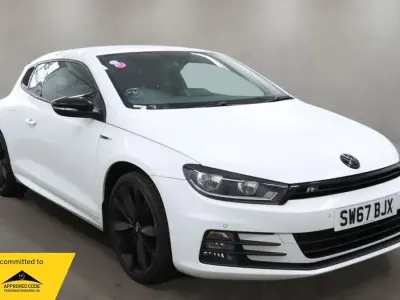 Used VW Scirocco R-line 180 HP (132 kW) 2017 White Coupe