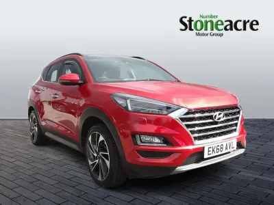 Used Hyundai Tucson Premium SE 136 HP (100 kW) 2018 Red SUV