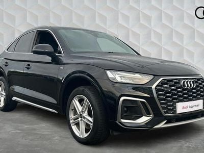 Black Used 2021 Audi Q5 S-Line SUV | £27,019 (Fair price)