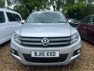 Używany VW Tiguan Match 2015 Srebrny SUV