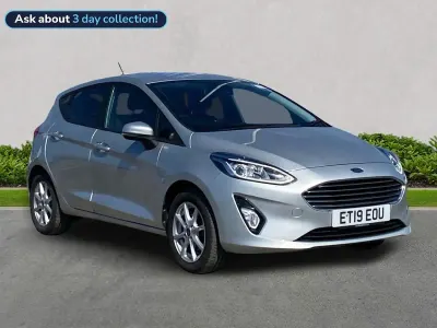 Used Ford Fiesta Zetec 100 HP (73 kW) 2019 Silver Hatchback