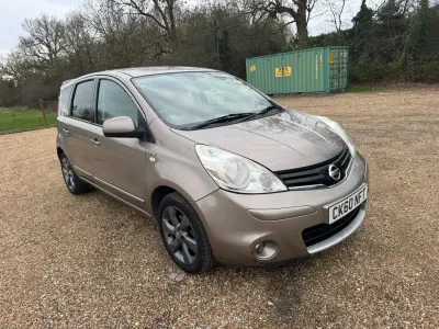 Used Nissan Note N-TEC 110 HP (80 kW) 2010 Beige Hatchback