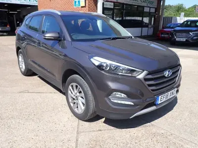 Used Hyundai Tucson SE 136 HP (100 kW) 2018 Grey SUV