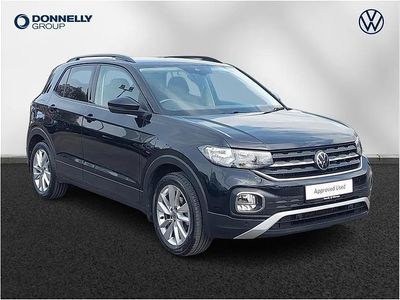 Used VW T-Cross Active 95 HP (69 kW) 2021 Black SUV