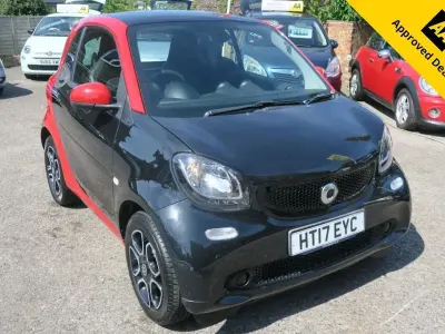Used Smart ForTwo Coupé Premium 90 HP (66 kW) 2017 Black Coupe