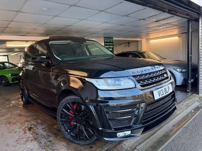 Black Used 2015 Land Rover Range Rover Sport HSE SUV | £17,390 (Fair price)