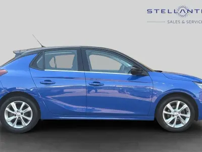 Used Vauxhall Corsa Elite 74 HP (54 kW) 2021 Blue Hatchback