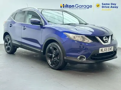 Used Nissan Qashqai N-TEC 110 HP (80 kW) 2015 Blue SUV