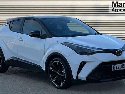 White/black Used 2023 Toyota C-HR Sport SUV | £19,980 (Good price)