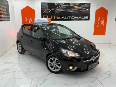 Used Vauxhall Corsa 90 HP (66 kW) 2018 Black Hatchback
